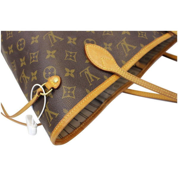 LOUIS VUITTON Neverfull MM Monogram Canvas Tote Shoulder Bag Brown-US