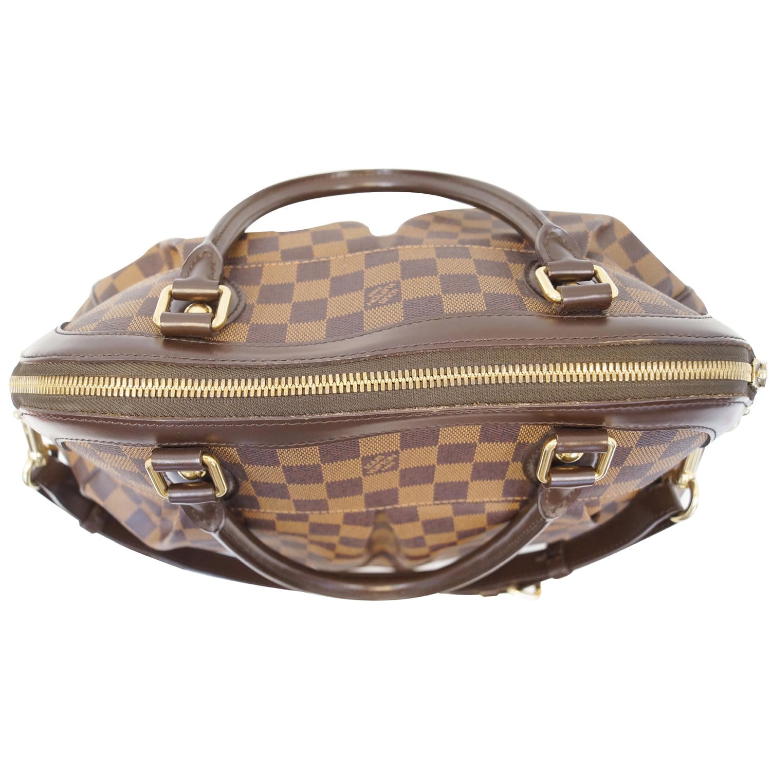 Louis Vuitton Trevi GM Damier Ebene Canvas Top Handle Bag on SALE