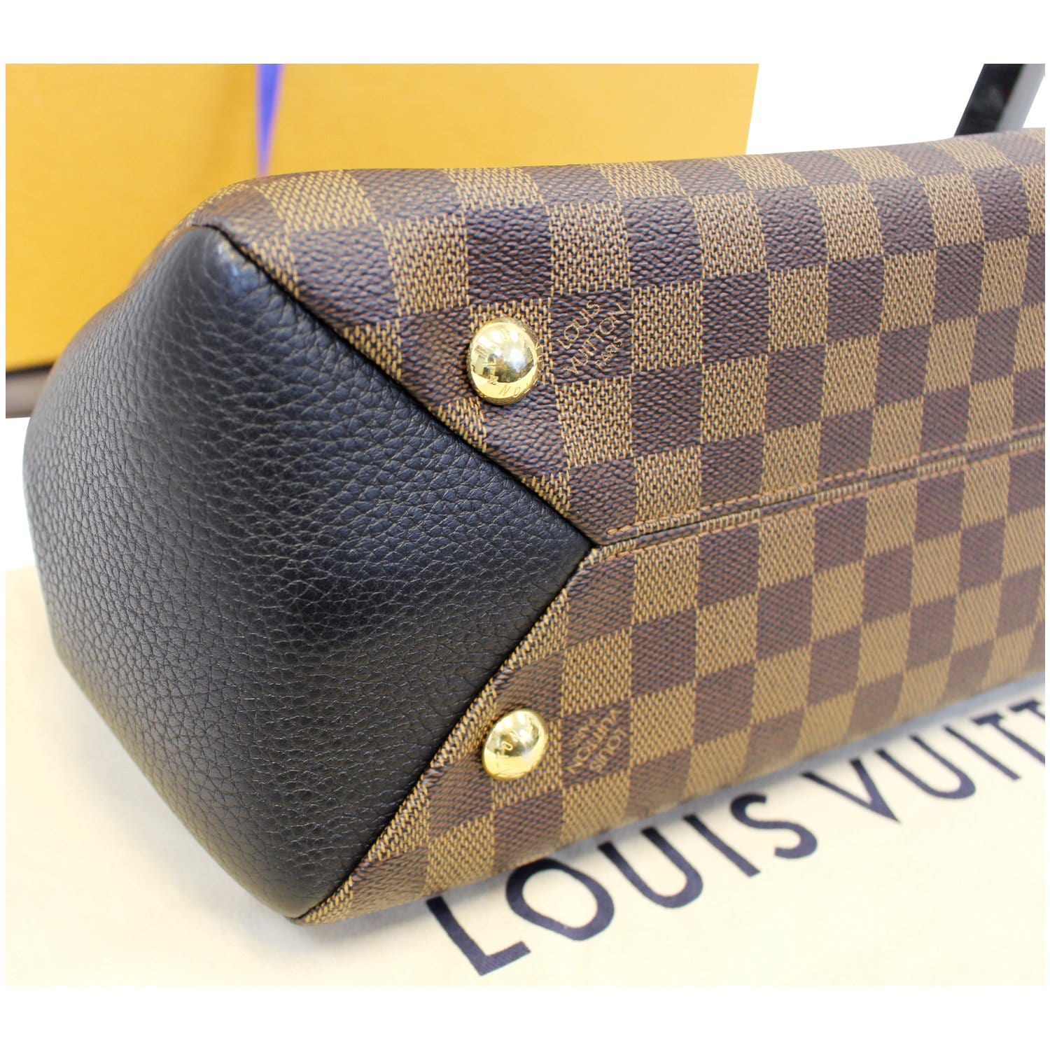 Louis Vuitton Damier Ebene Brittany Handbag Satchel at 1stDibs