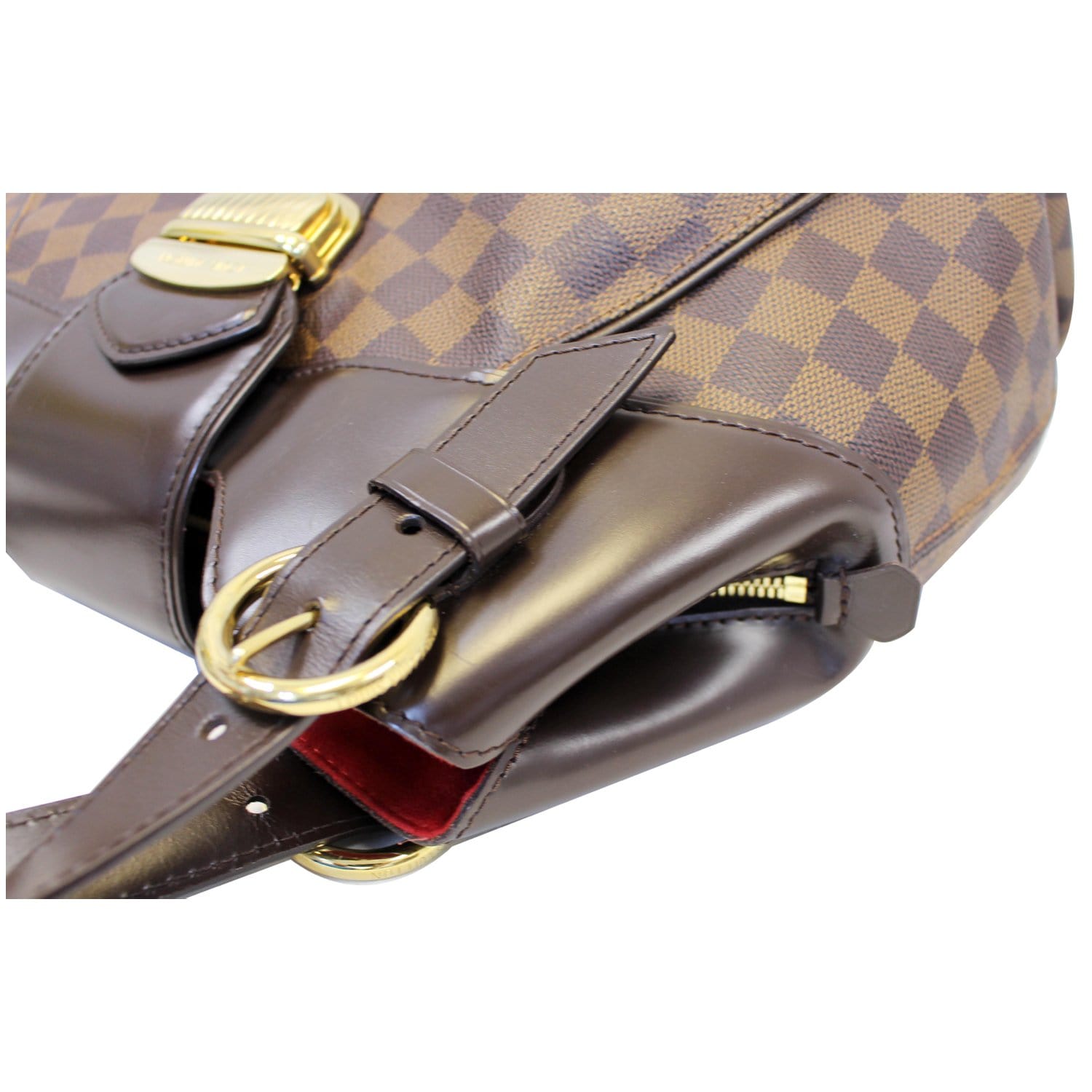 Louis Vuitton Portefeuille Sistina N61747 Damier Canvas Brown Women's  Wallet