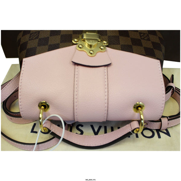 LOUIS VUITTON Clapton Damier Ebene Backpack Bag Magnolia-US