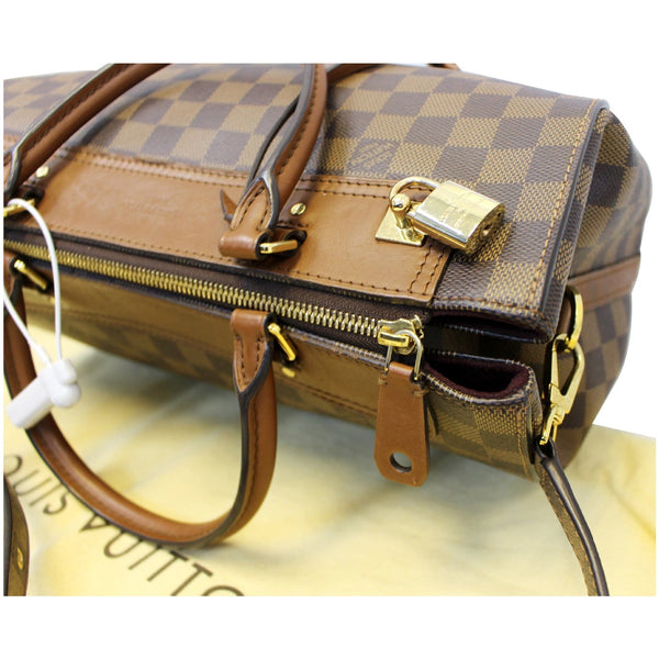 LOUIS VUITTON Greenwich Damier Ebene Shoulder Handbag