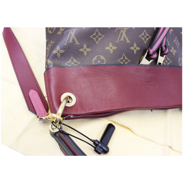 LOUIS VUITTON Tuileries Besace Monogram Canvas Shoulder Bag Rose Bruye-US