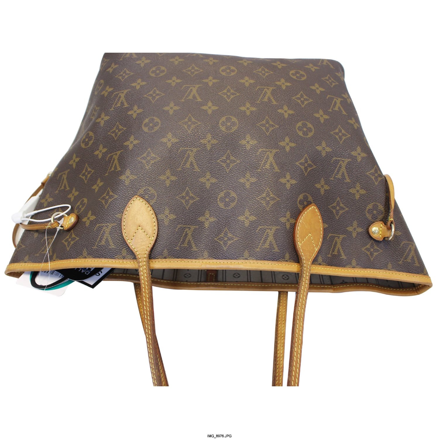 LOUIS VUITTON Neverfull MM Monogram Canvas Tote Bag Brown-US