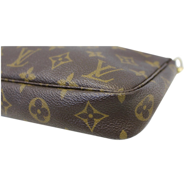 LOUIS VUITTON Pochette Accessoires Monogram Canvas Pouch Bag Brown