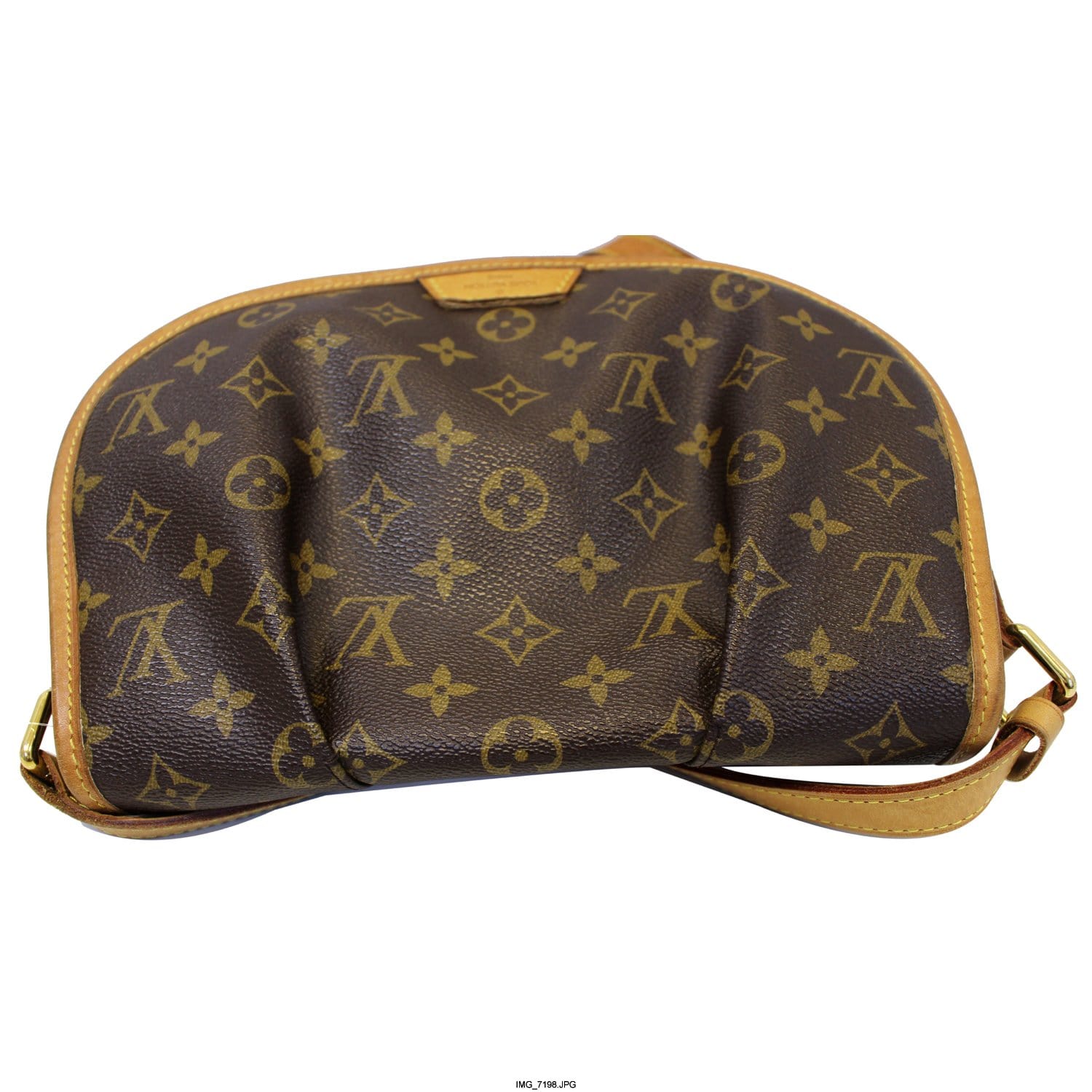 Menilmontant crossbody bag Louis Vuitton Brown in Synthetic - 35892789