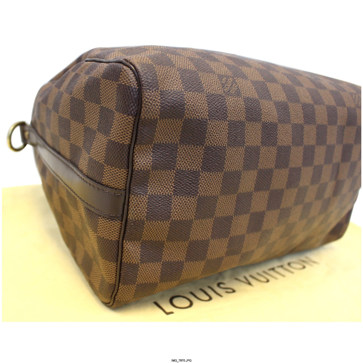 Speedy bandoulière handbag Louis Vuitton Black in Synthetic - 21438298