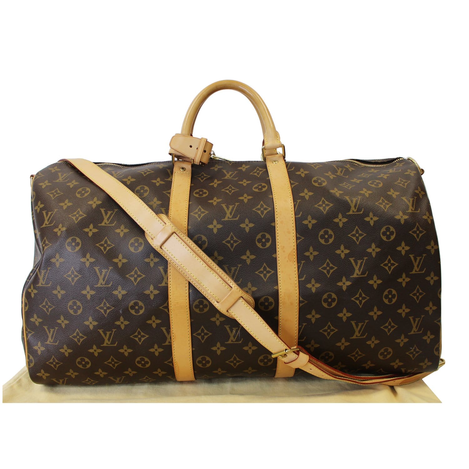 Louis Vuitton Keepall Bandouliere Bag Monogram Canvas with