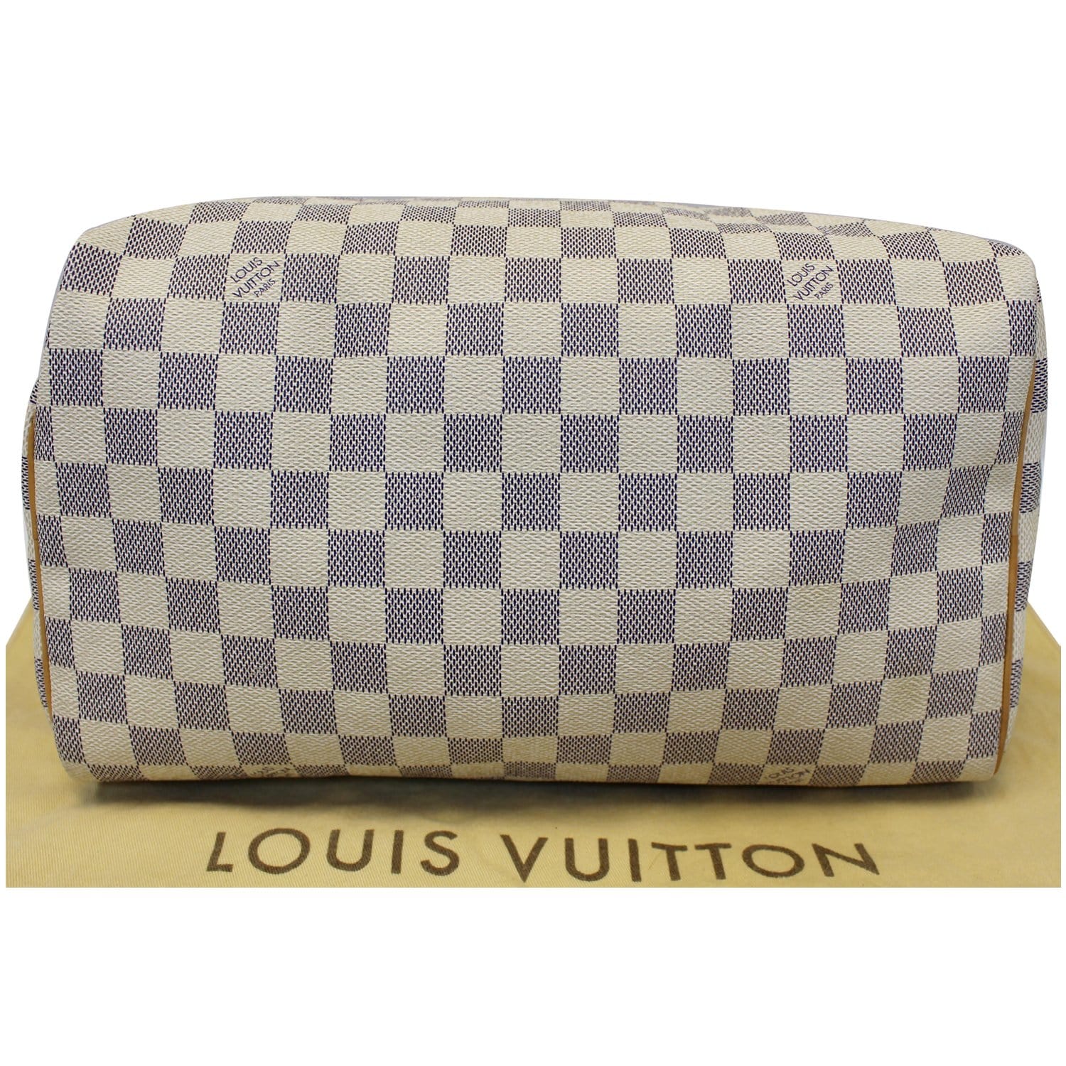 Louis Vuitton, Bags, Louis Vuitton Speedy White And Gray Damier Satchel