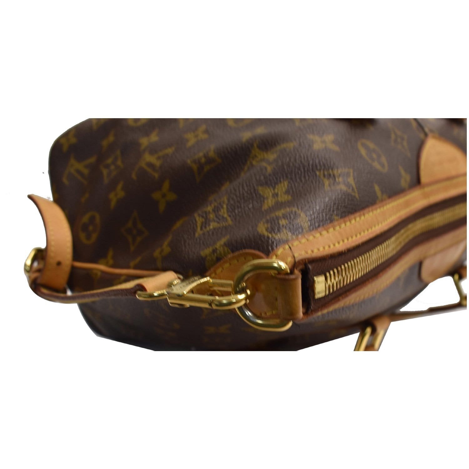 Louis Vuitton Palermo Mm Monogram 2way with Strap 872668 Brown Coated Canvas  Tote, Louis Vuitton
