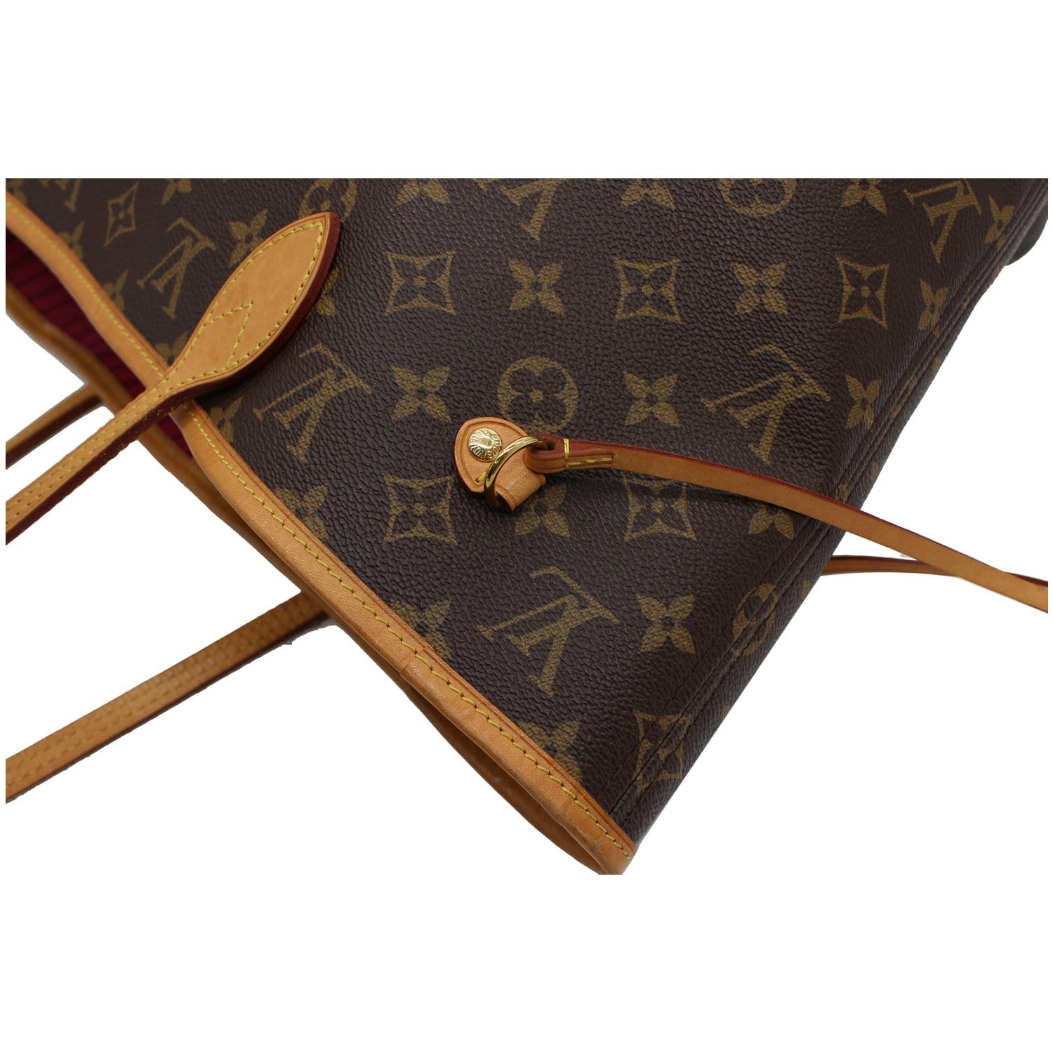 Louis Vuitton, Bags, Louis Vuitton Neverfull Mm Monogram Lv Brown Tan Purse  Handbag Bag Authentic