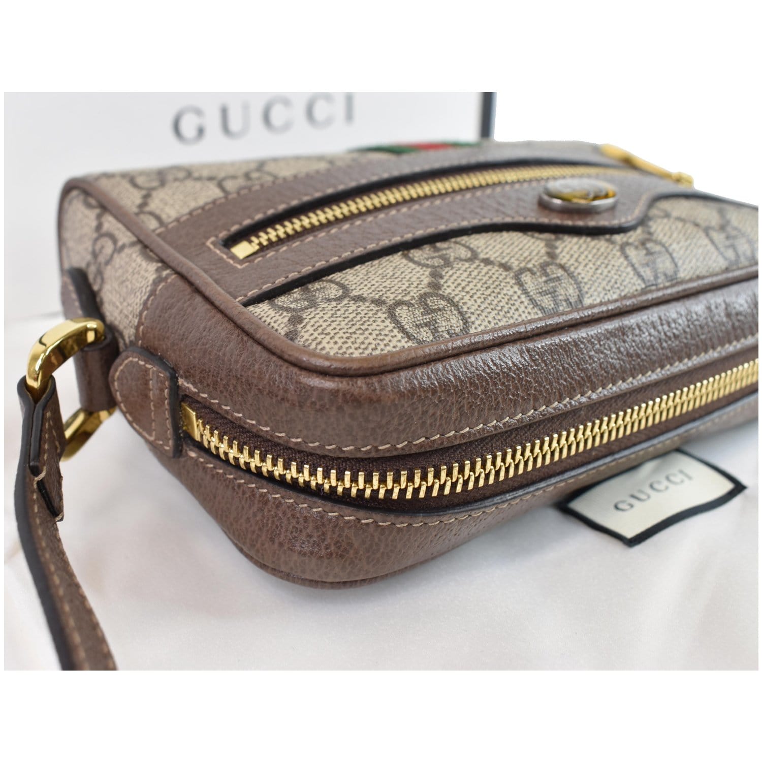 GUCCI 517350 Shoulder Bag Ophidia GG Supreme Mini Bag PVC