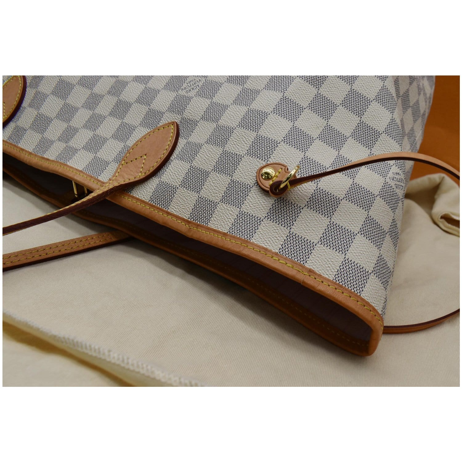 ViaAnabel - 🤍Louis Vuitton Damier Azur Totally GM Bag ▪️This