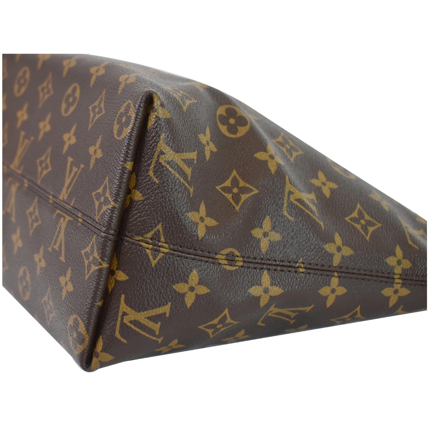 Louis Vuitton e Bag Monogram Canvas Brown 236124138