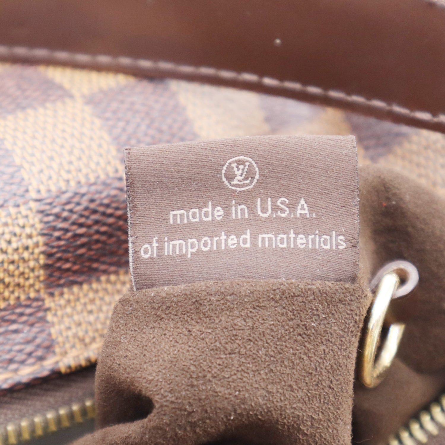 Portobello linen handbag Louis Vuitton Brown in Linen - 38022904