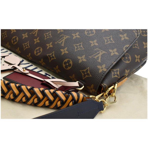 LOUIS VUITTON Beaubourg MM Monogram Canvas Shoulder Bag Brown