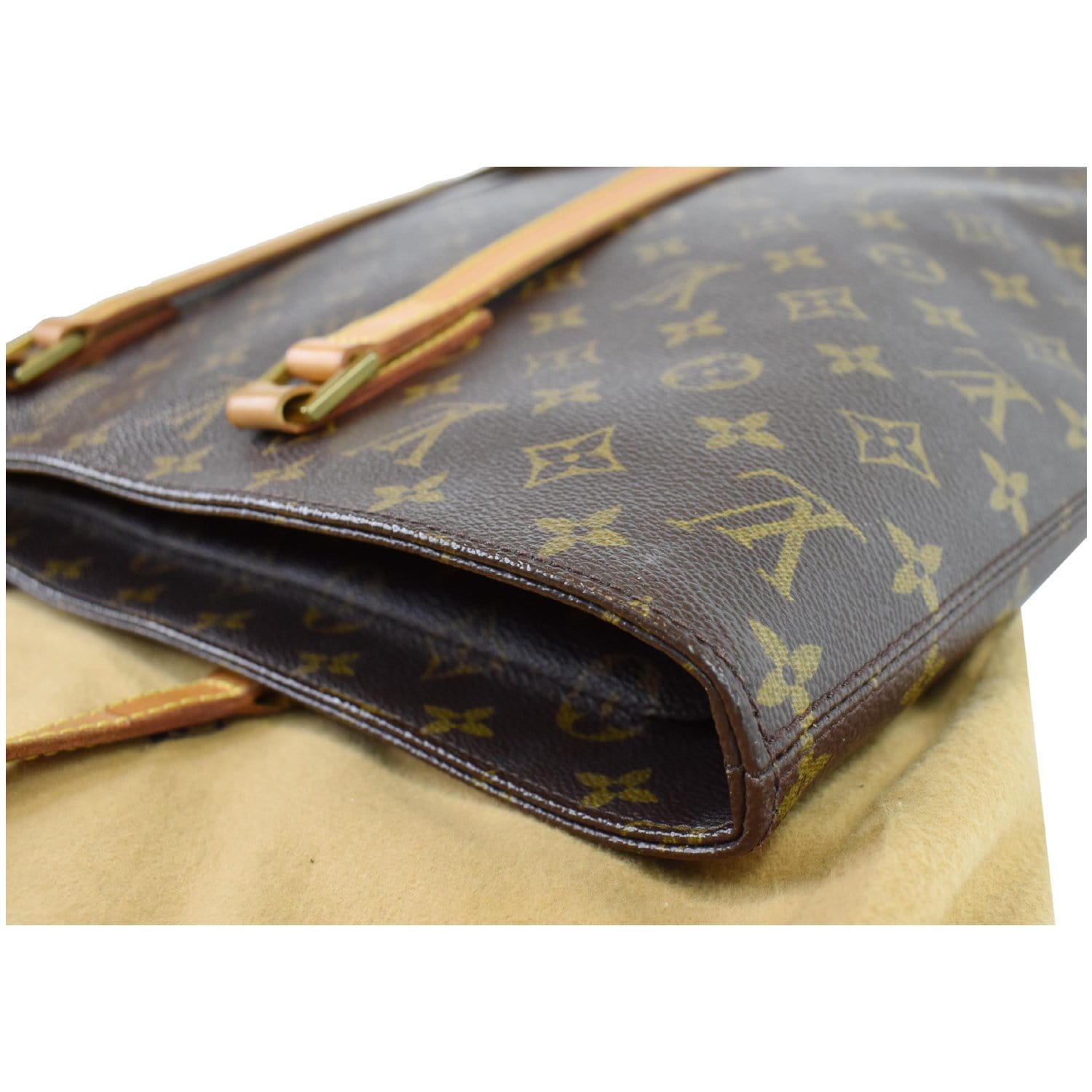 Louis Vuitton Luco Handbag Monogram Canvas Brown 21663730