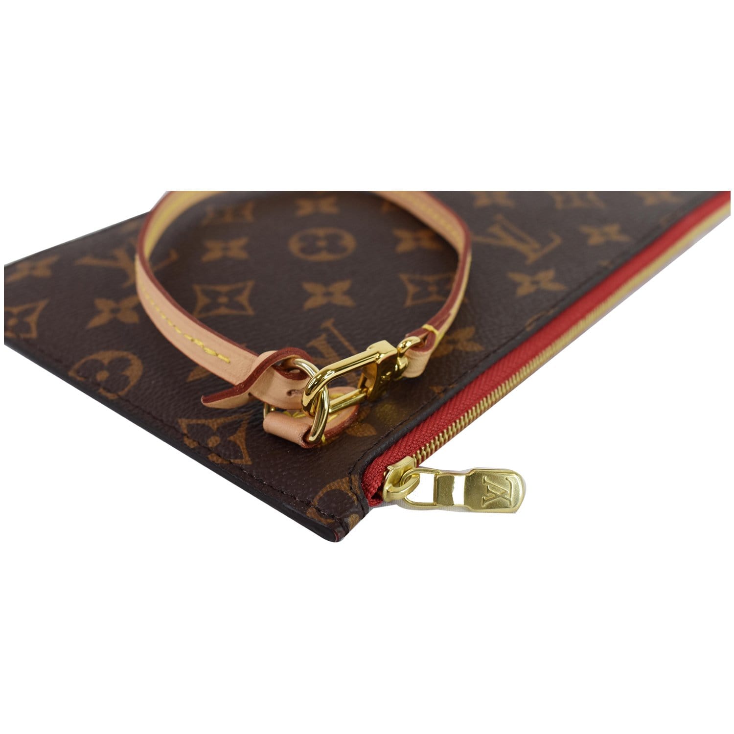 Neverfull crossbody bag Louis Vuitton Brown in Cotton - 38861441
