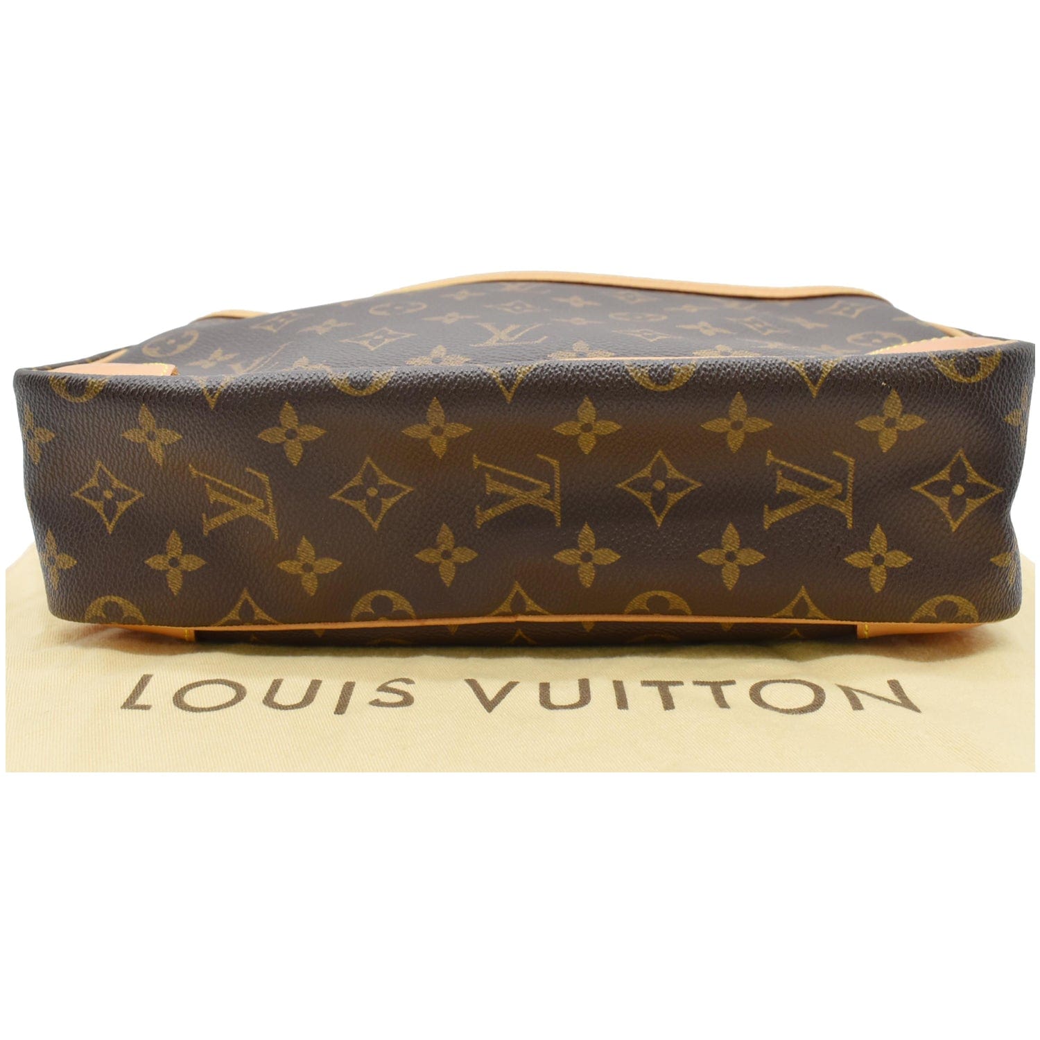 Louis Vuitton Brown Monogram Trocadero 27 Leather Cloth ref.325816 - Joli  Closet