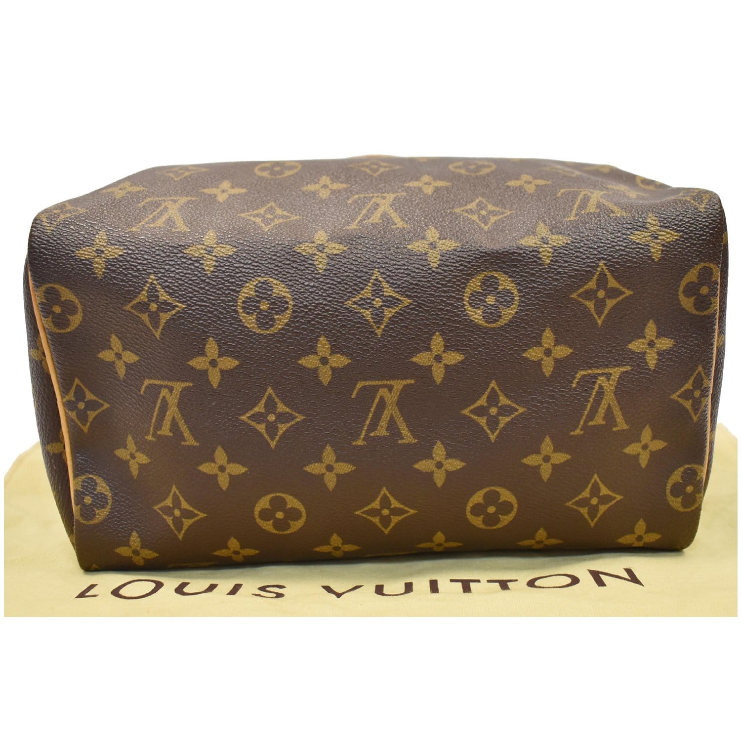 Louis+Vuitton+Speedy+Duffle+25+Brown+Canvas for sale online