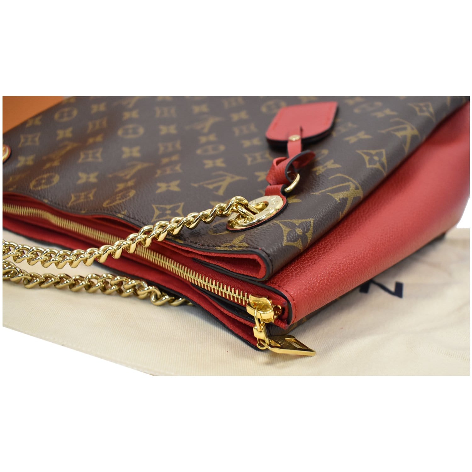 Louis Vuitton Cerise Monogram Canvas Leather Surene MM Bag