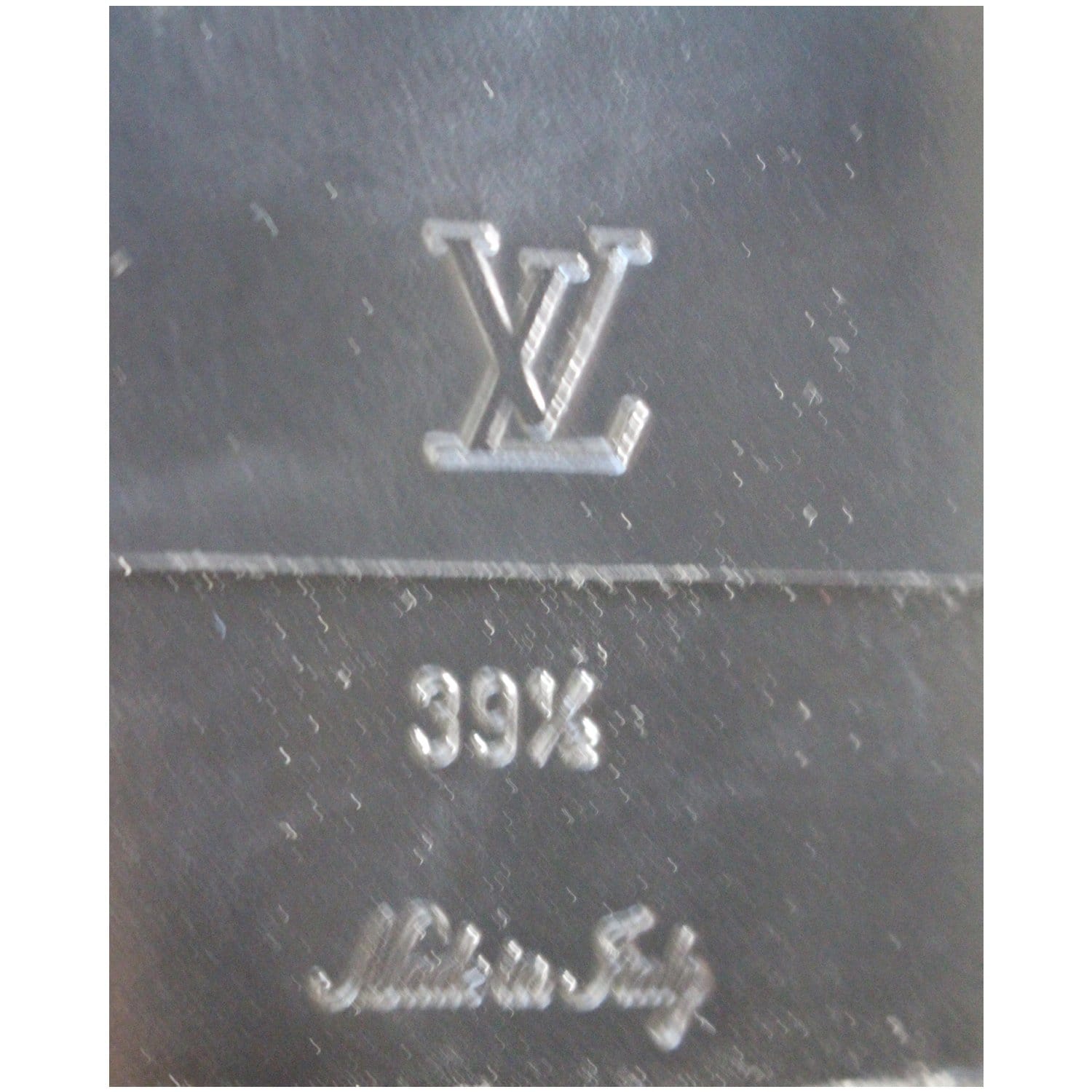 LOUIS VUITTON Jacquard Calfskin Leather Since 1854 Metropolis Flat Ranger  Boot