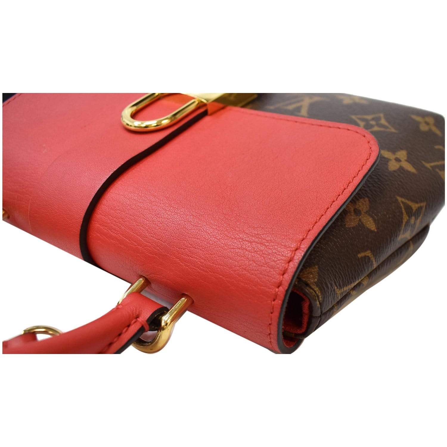 ❤️ Louis Vuitton locky BB monogram & red: - Tín đồ hàng hiệu