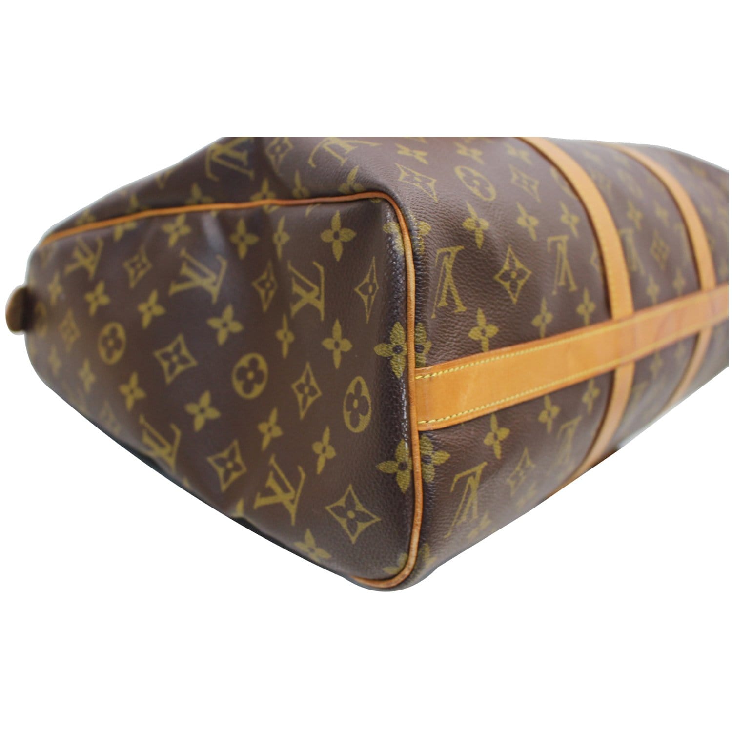 Louis Vuitton Flanerie Shoulder Bag 45 Brown Leather