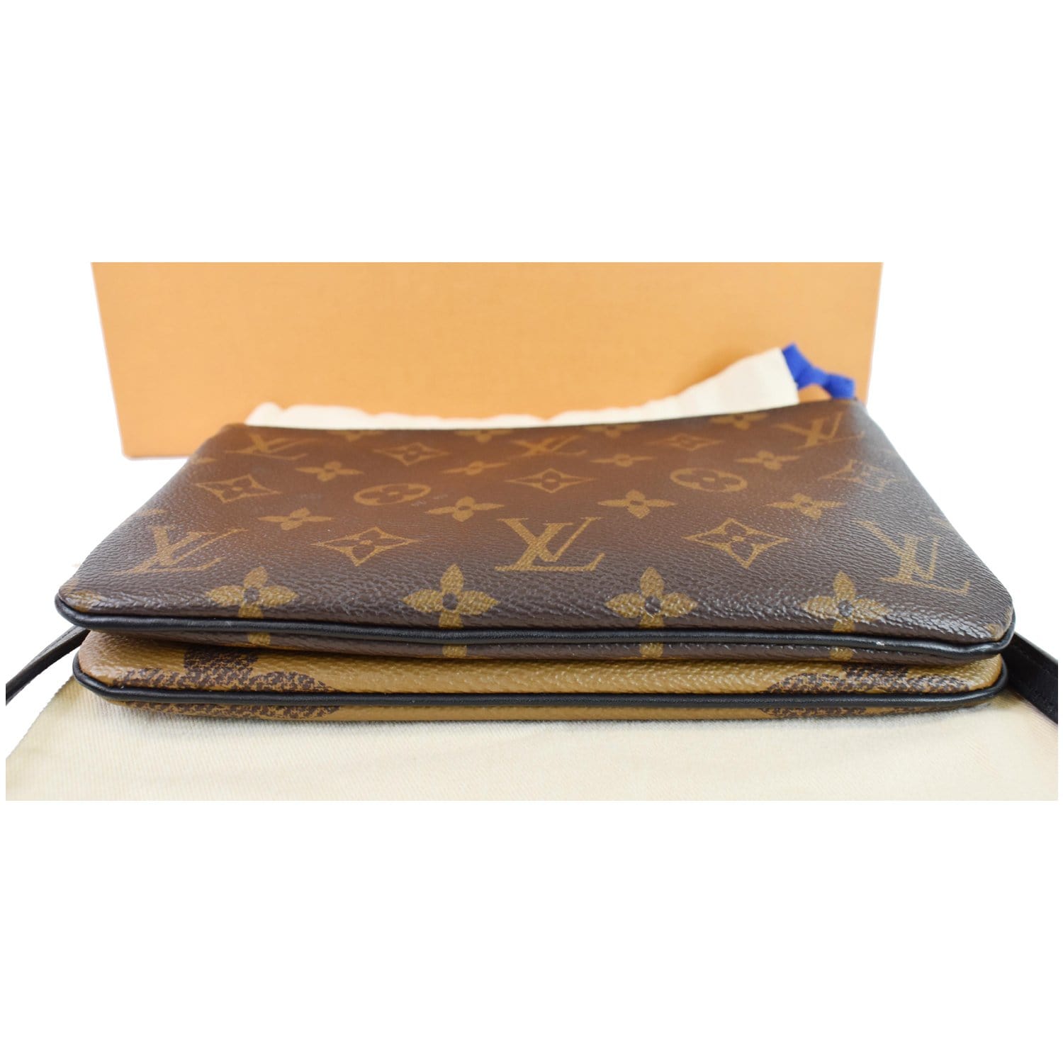 Louis Vuitton 2020 pre-owned Double Zip Pochette Shoulder Bag - Farfetch