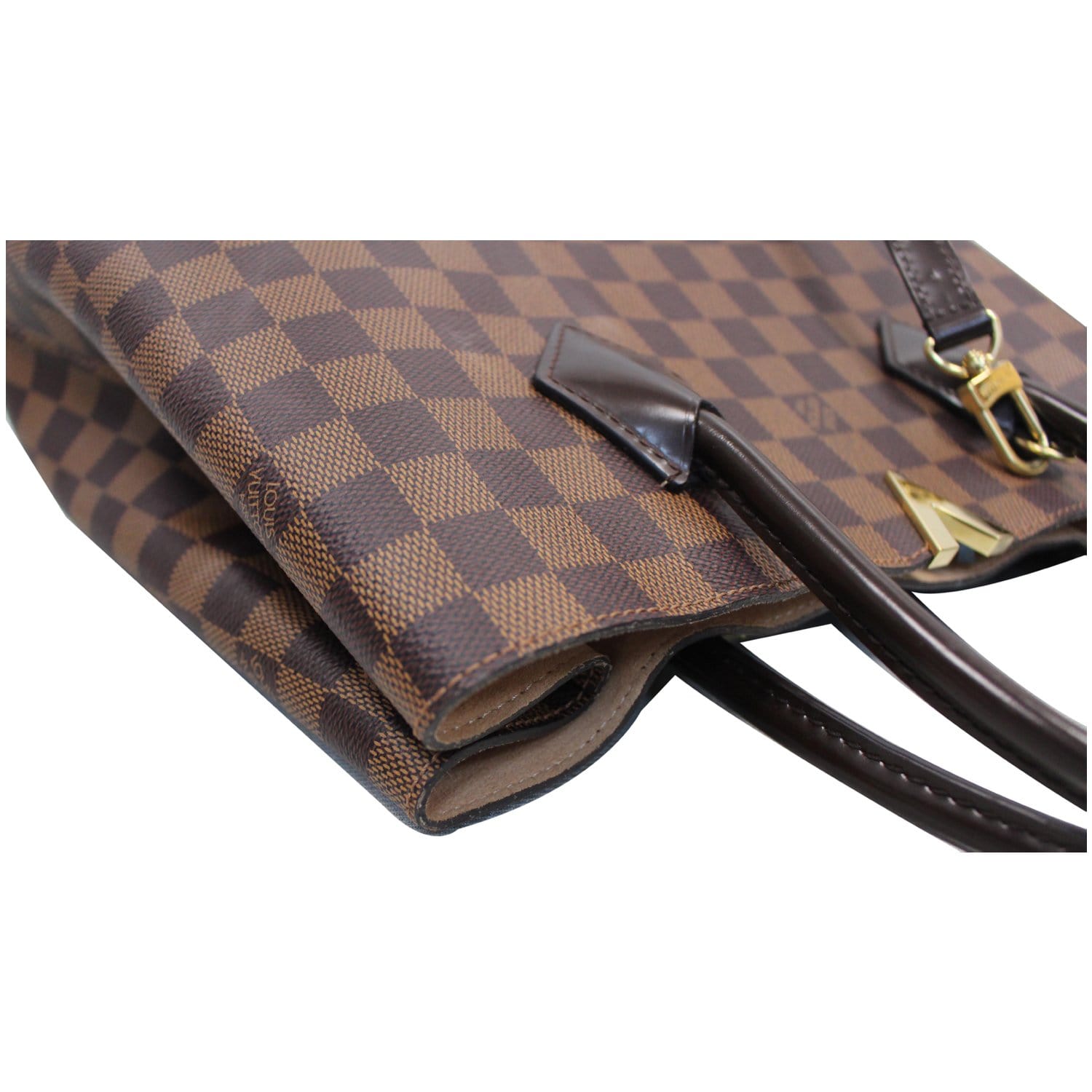 Louis Vuitton Kensington Damier Ebene Top Handle Shoulder Bag