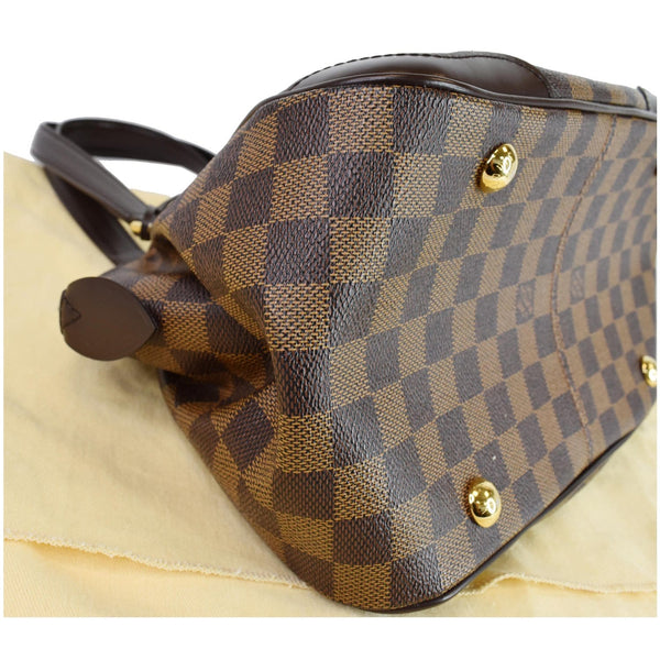 Louis Vuitton Verona PM Damier Ebene Satchel Tote Bag - right corner look