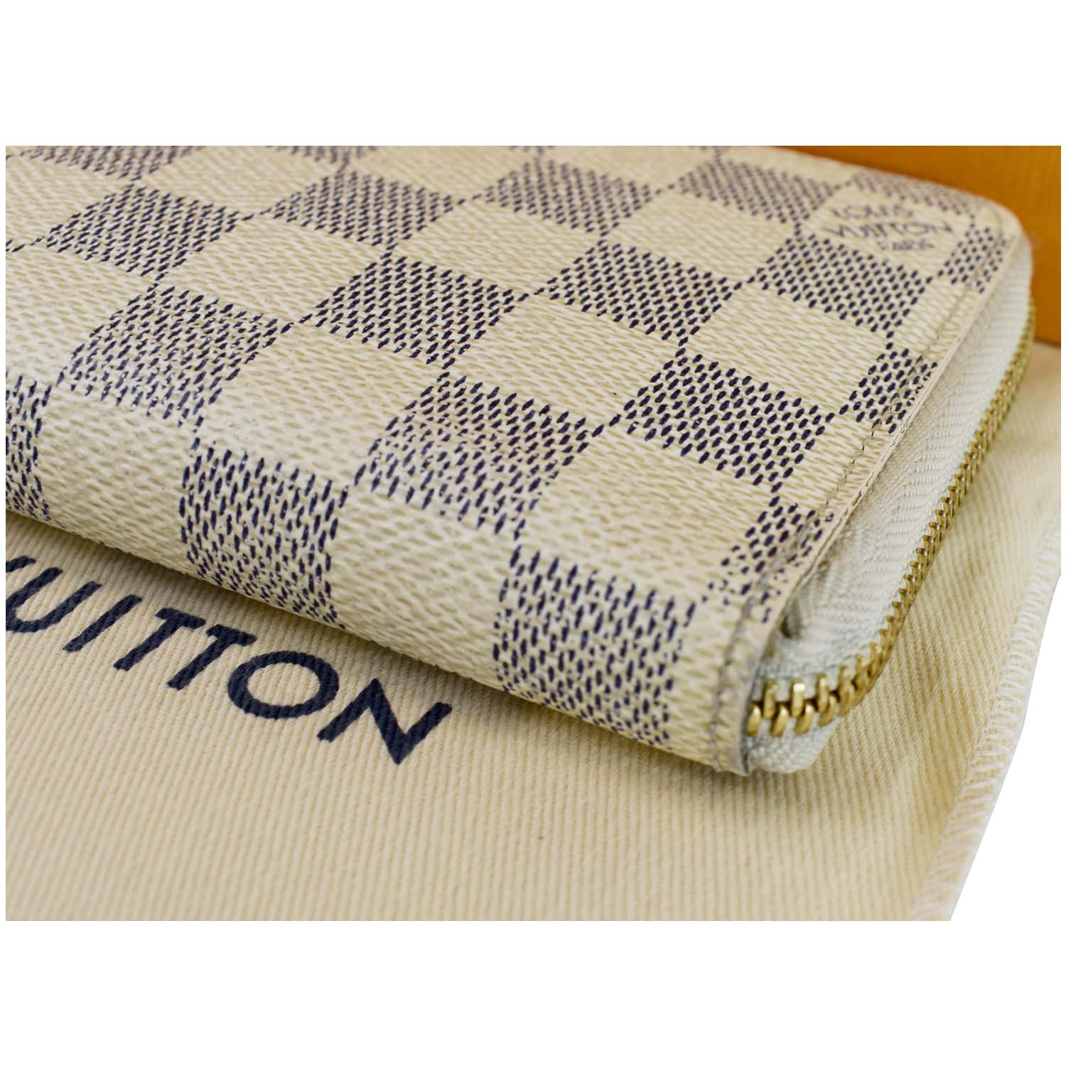 Louis Vuitton Pattern Print, White Damier Azur Néonoé Bb