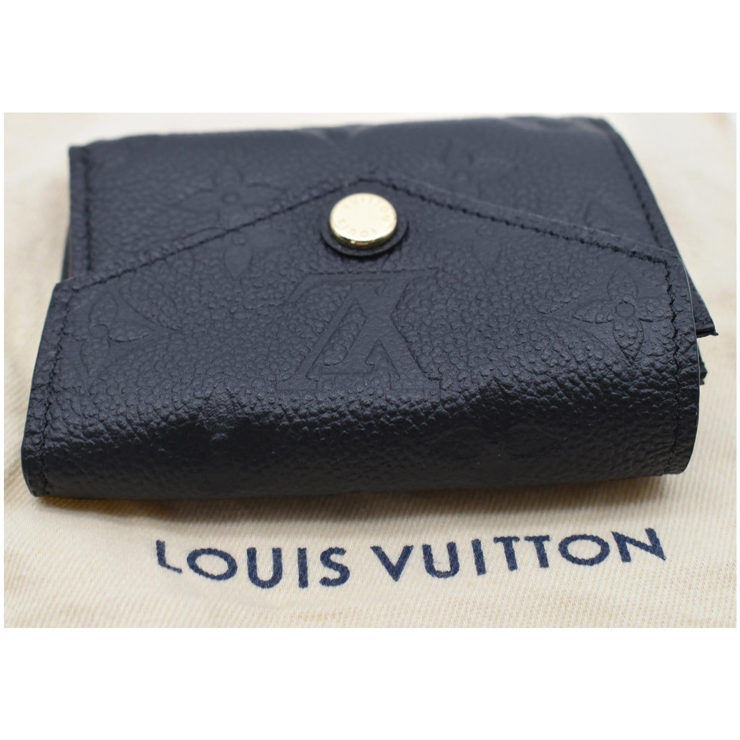 Louis Vuitton Black Empreinte Zoe Wallet