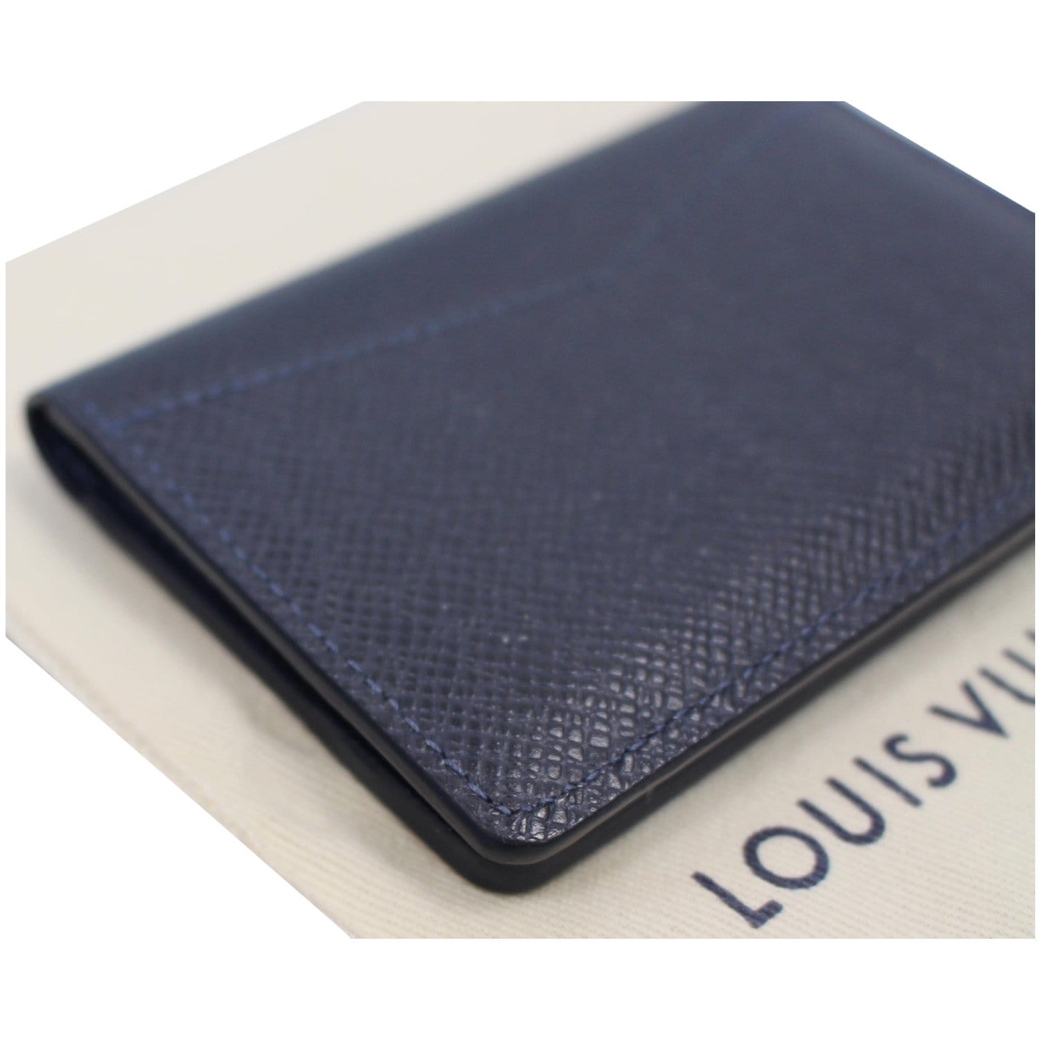 Louis Vuitton Organizer Card Case Holder Taiga Wallet