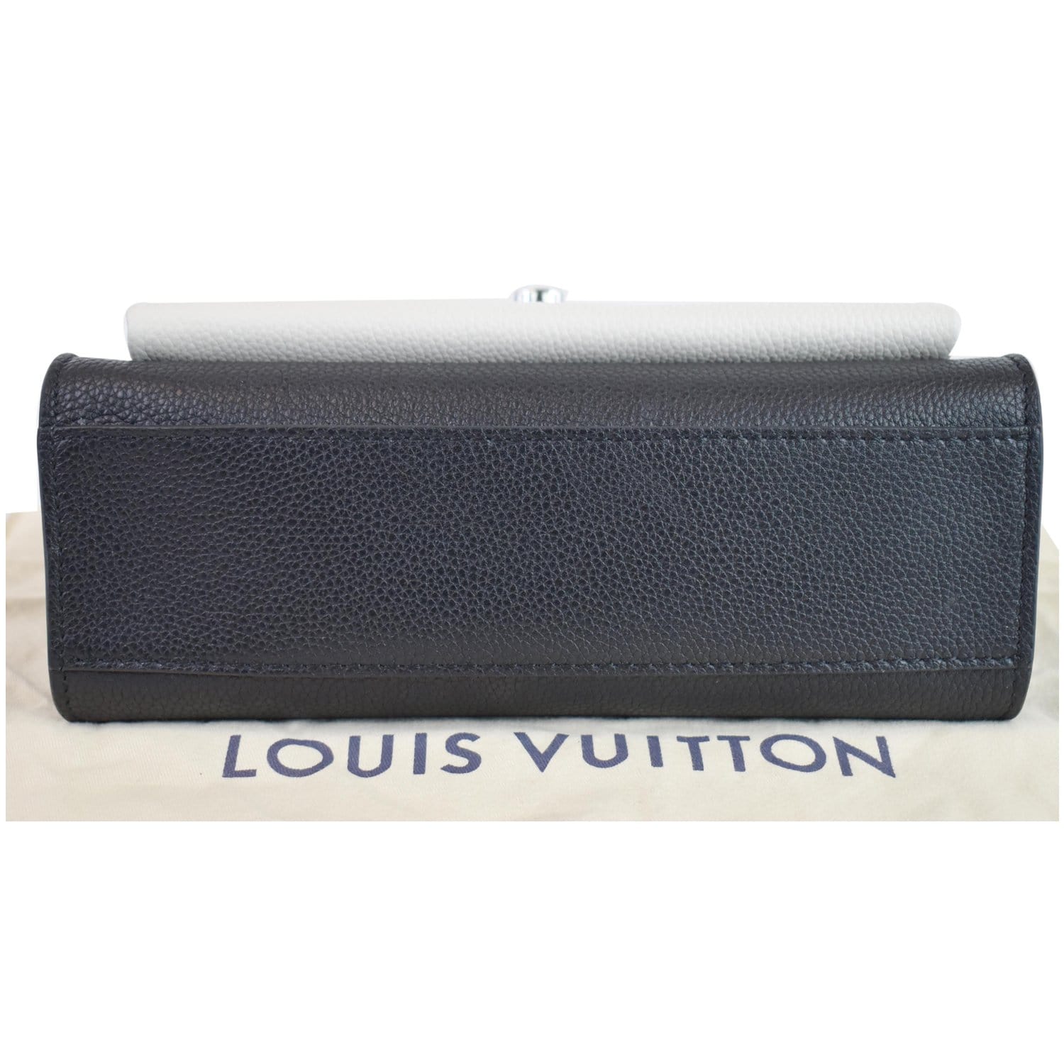 Louis Vuitton Black Leather My Lockme BB Bag Louis Vuitton