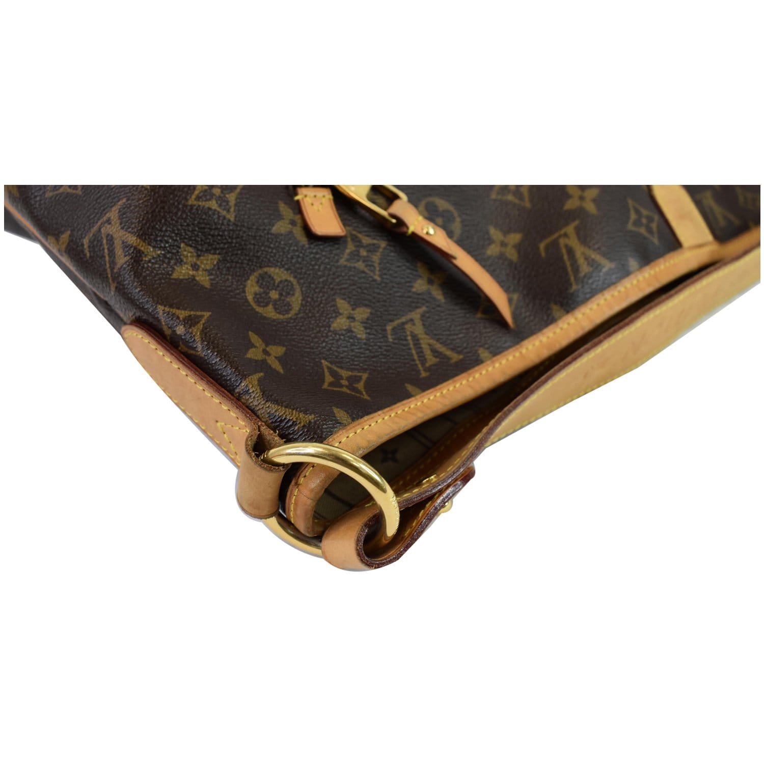 Delightful leather handbag Louis Vuitton Brown in Leather - 32378176