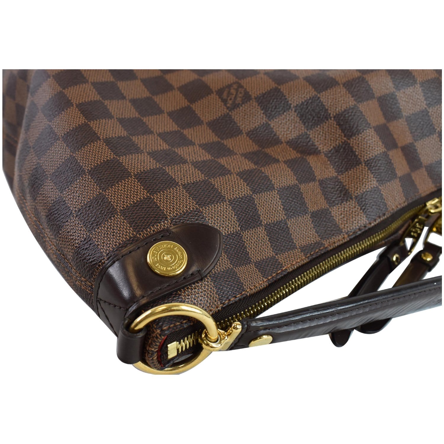 Buy Authentic, Preloved Louis Vuitton Damier Ebene Duomo Hobo Brown Bags  from Second Edit by Style Theory