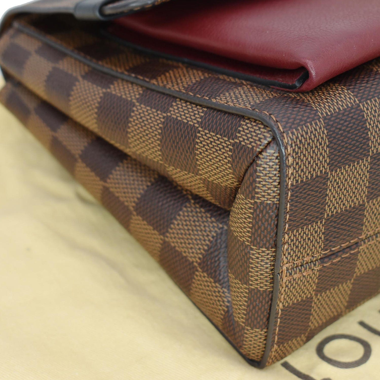Vavin leather handbag Louis Vuitton Brown in Leather - 36283671