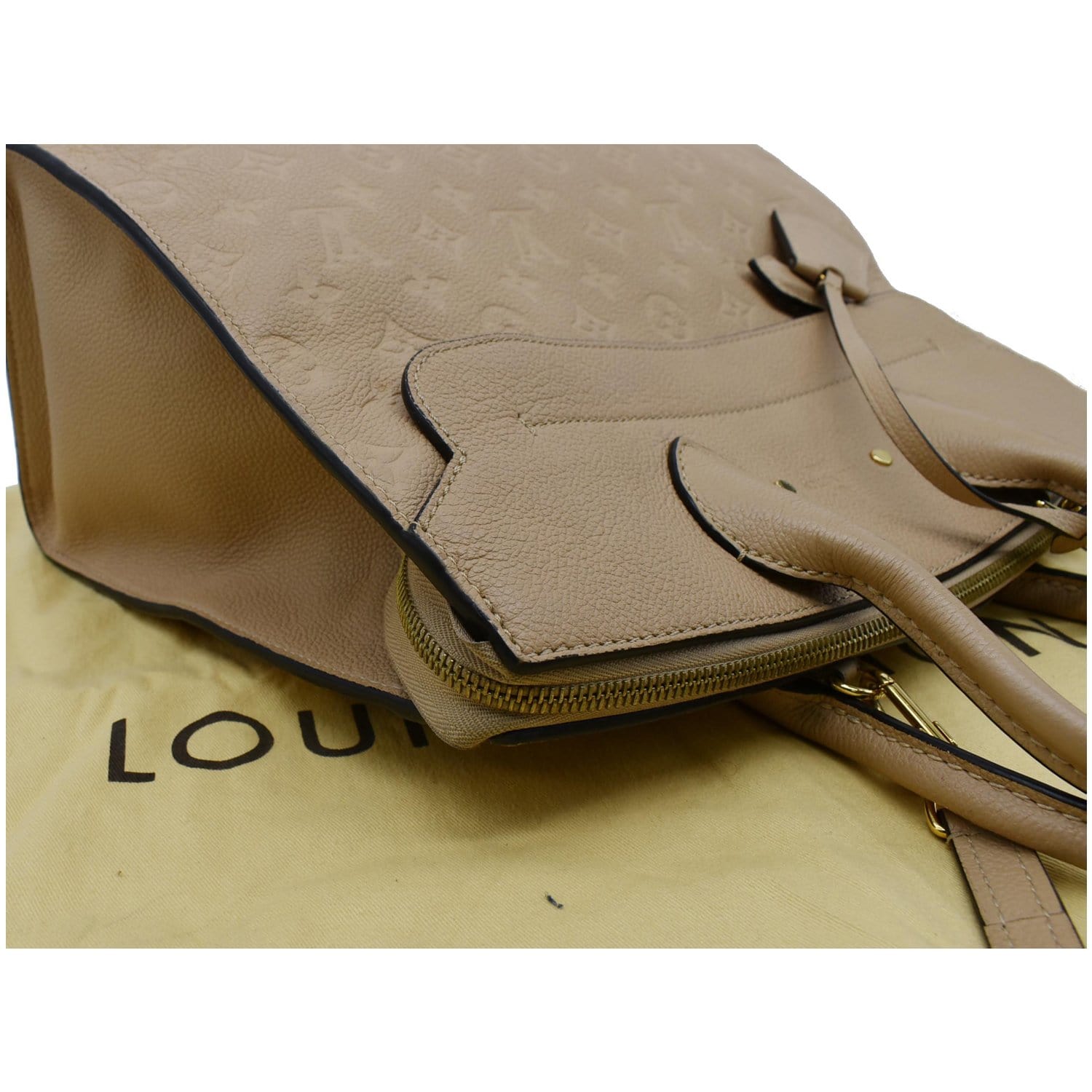 Louis Vuitton - Authenticated Pont Neuf Handbag - Leather Black Plain for Women, Very Good Condition