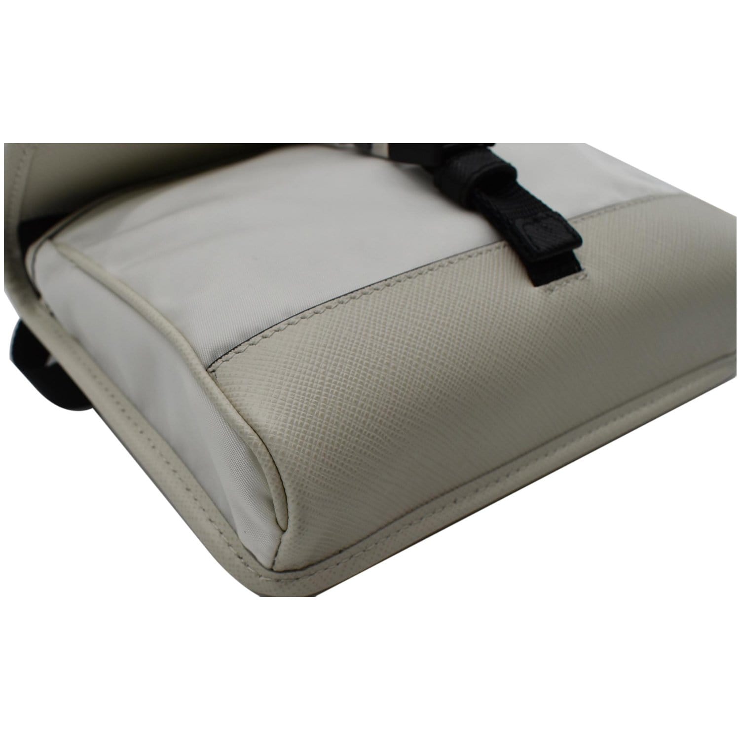 Prada Re-Nylon Saffiano Leather Smartphone Case Shoulder Bag