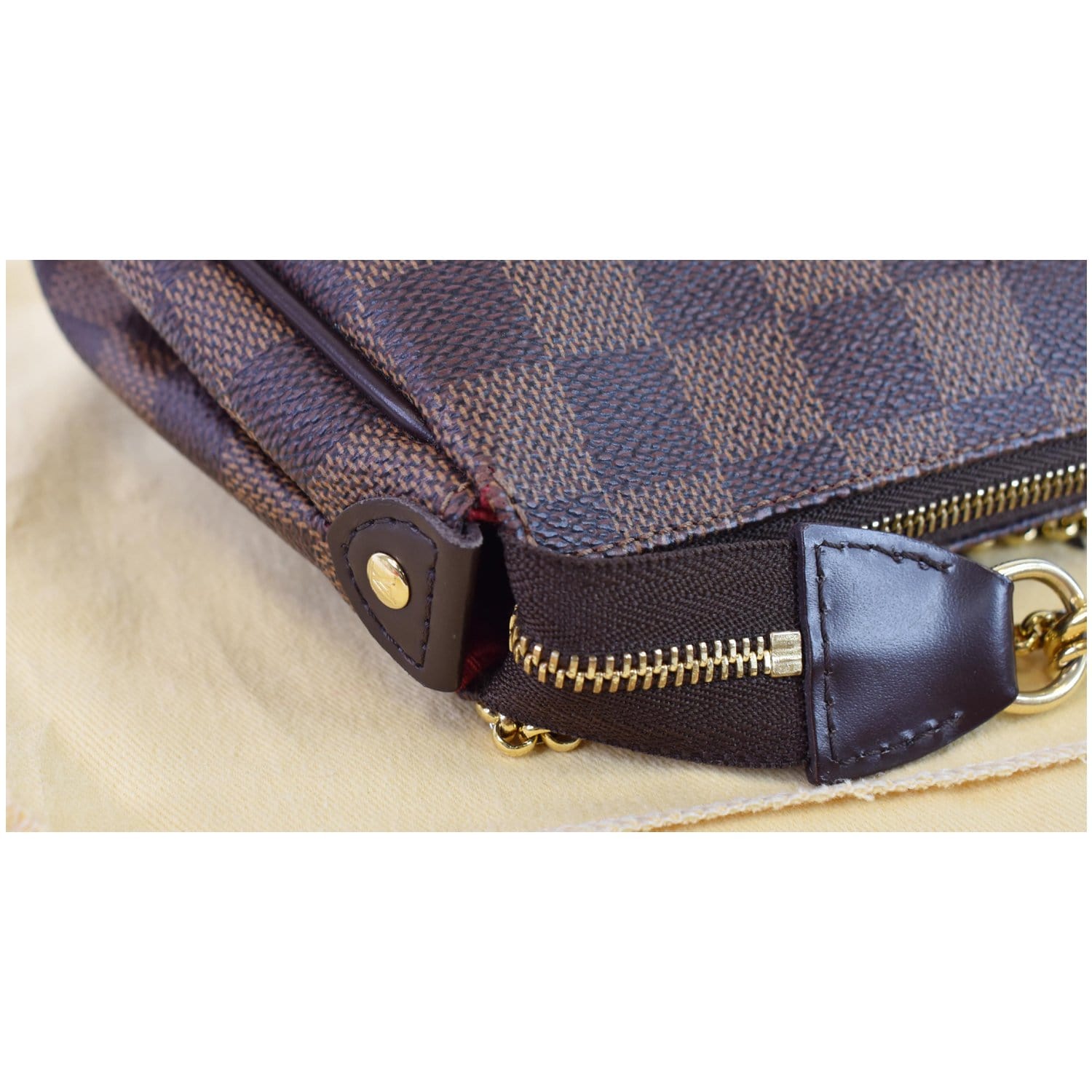 Louis Vuitton Damier Ebene Eva Pochette - Brown Shoulder Bags, Handbags -  LOU768793