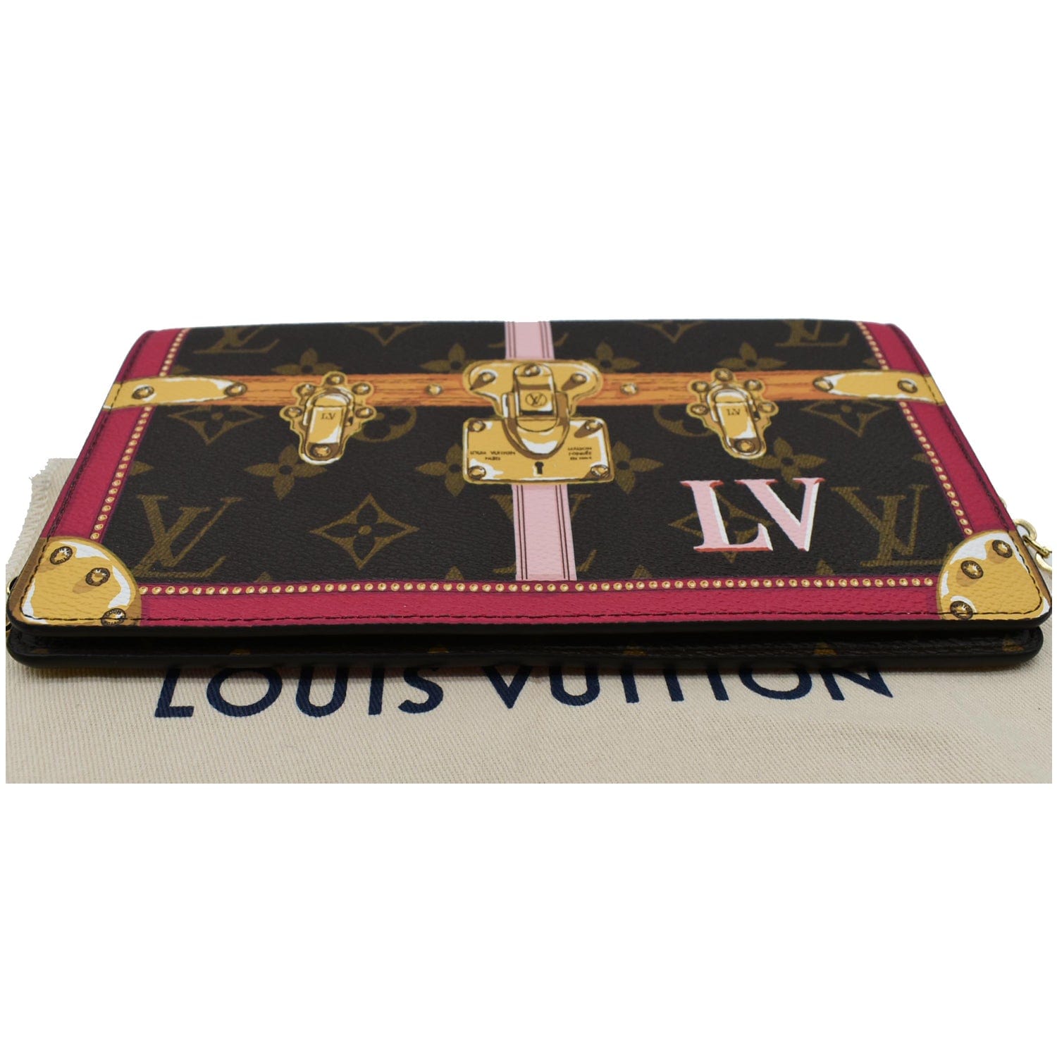 Louis Vuitton Brown Monogram Canvas Summer Trunks Flat Slides Size 39.5 Louis  Vuitton