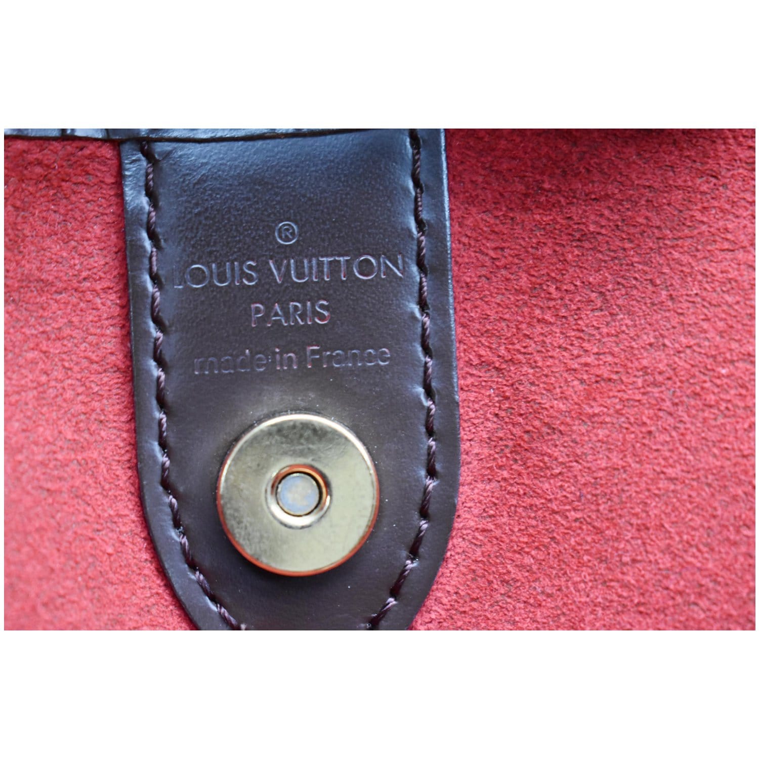 Galliera tote Louis Vuitton Brown in Plastic - 36478060