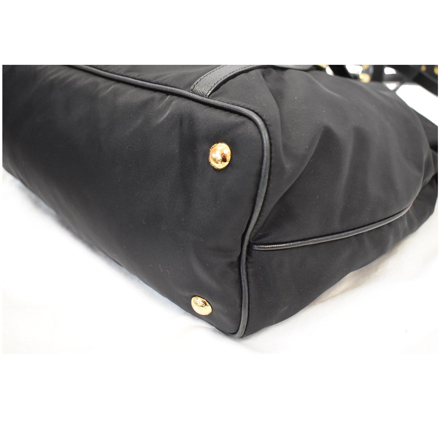 Prada Re-Nylon Saffiano-Trimmed Tessuto Shoulder Bag - Black Shoulder Bags,  Handbags - PRA880706