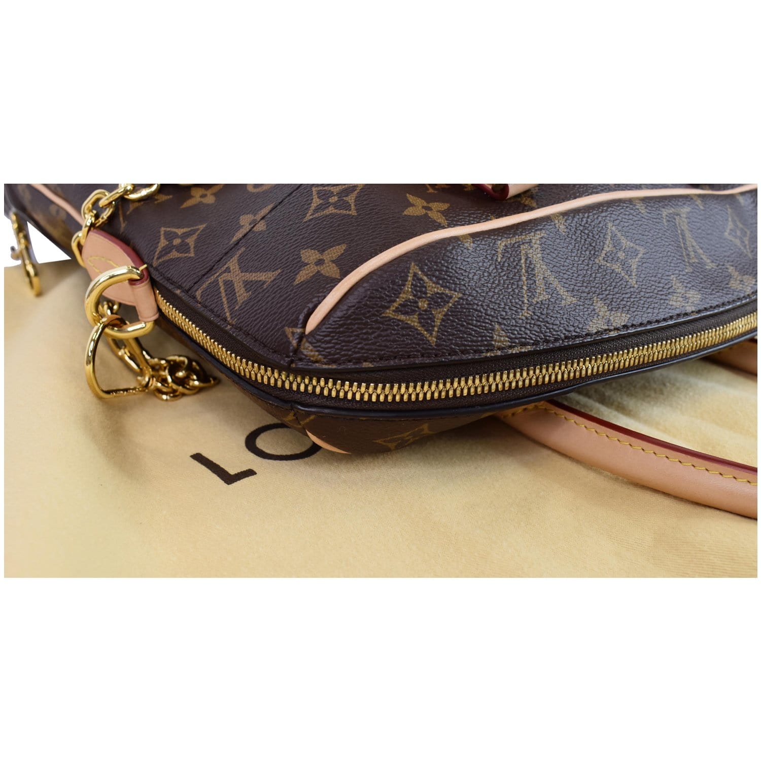 Louis Vuitton Monogram Canvas CarryAll MM Shoulder Bag