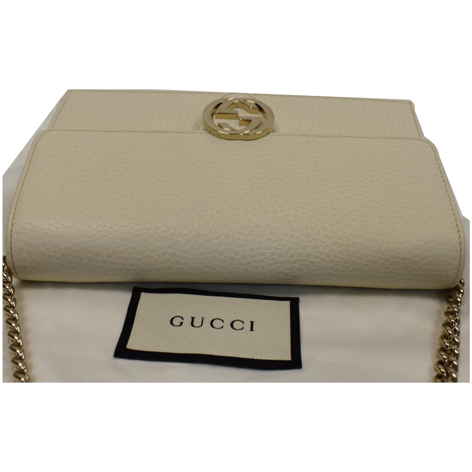 Gucci Womens Interlocking Bag Beige Small – Luxe Collective