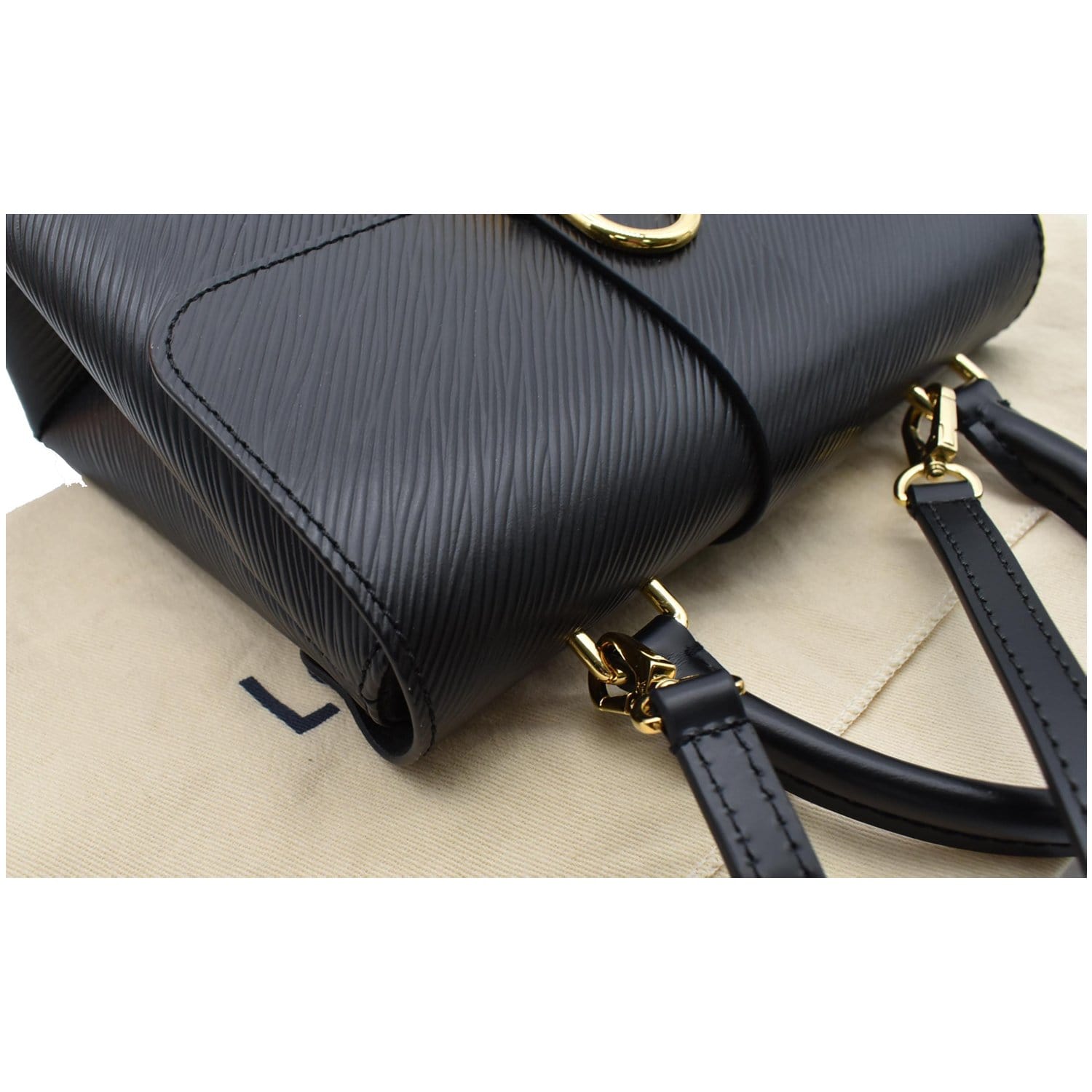 Louis Vuitton Monogram Locky BB w/ Strap - Black Crossbody Bags