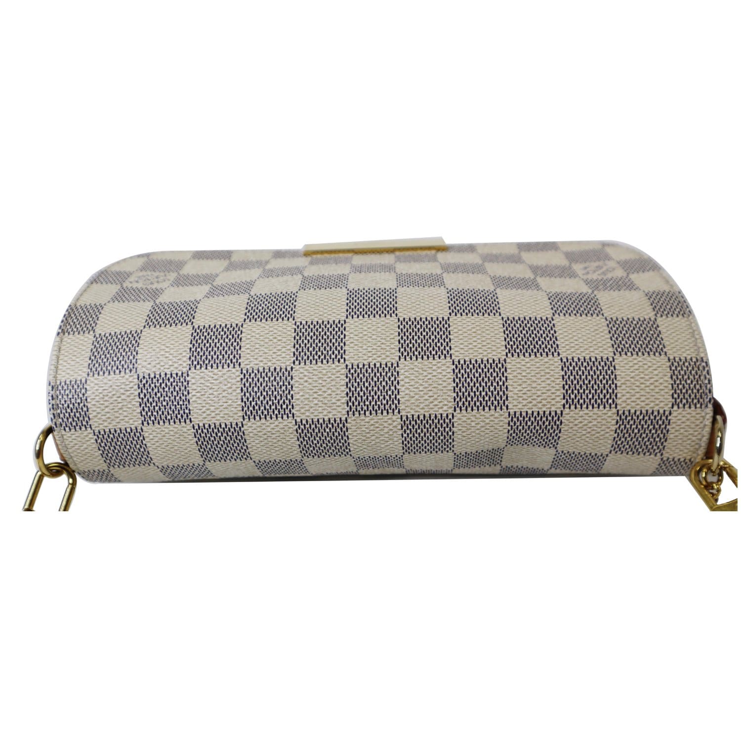 Handbags Louis Vuitton Louis Vuitton Damier Azur Favorit PM Shoulder Bag 2way N41277 LV Auth 49499