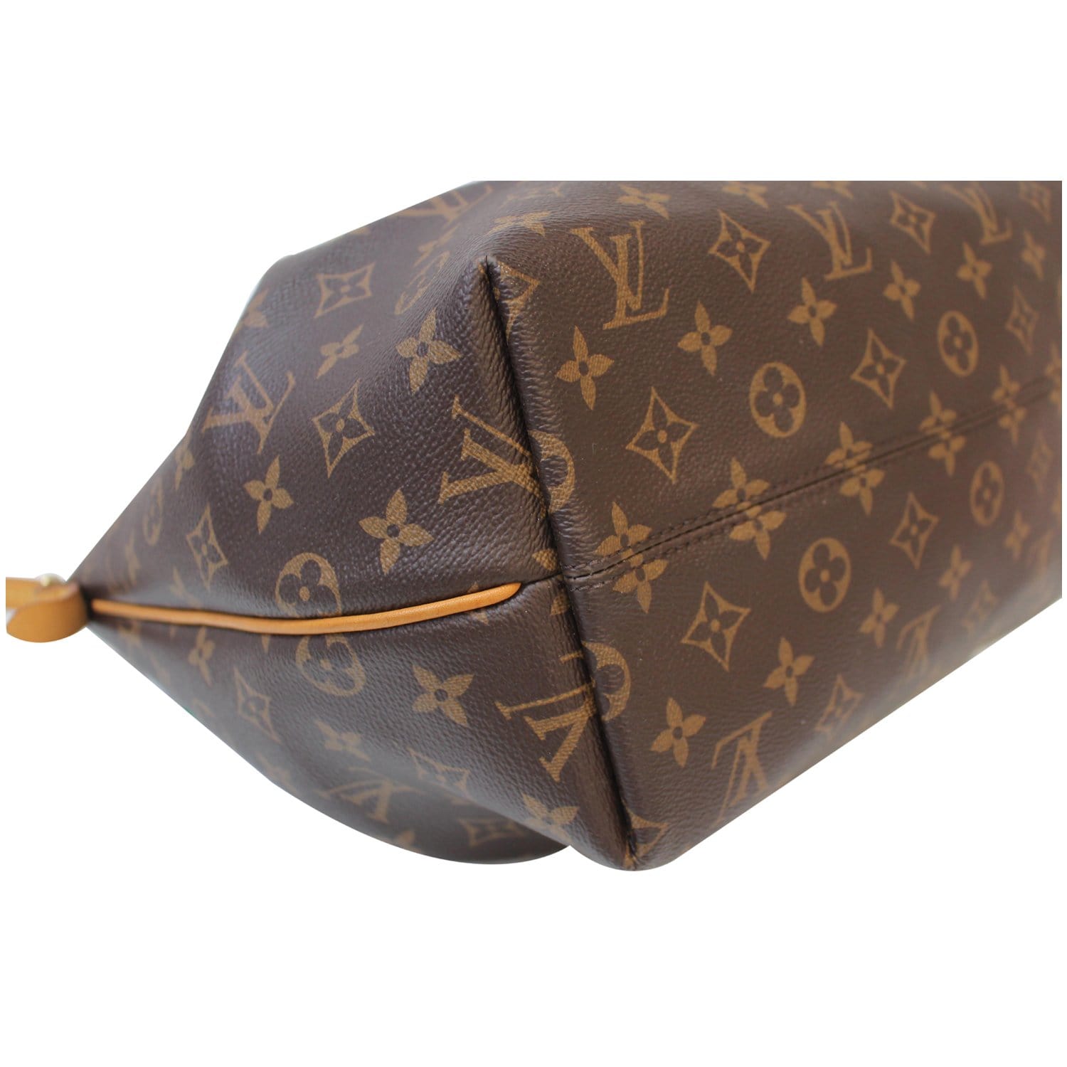 Turenne cloth handbag Louis Vuitton Brown in Cloth - 25283043