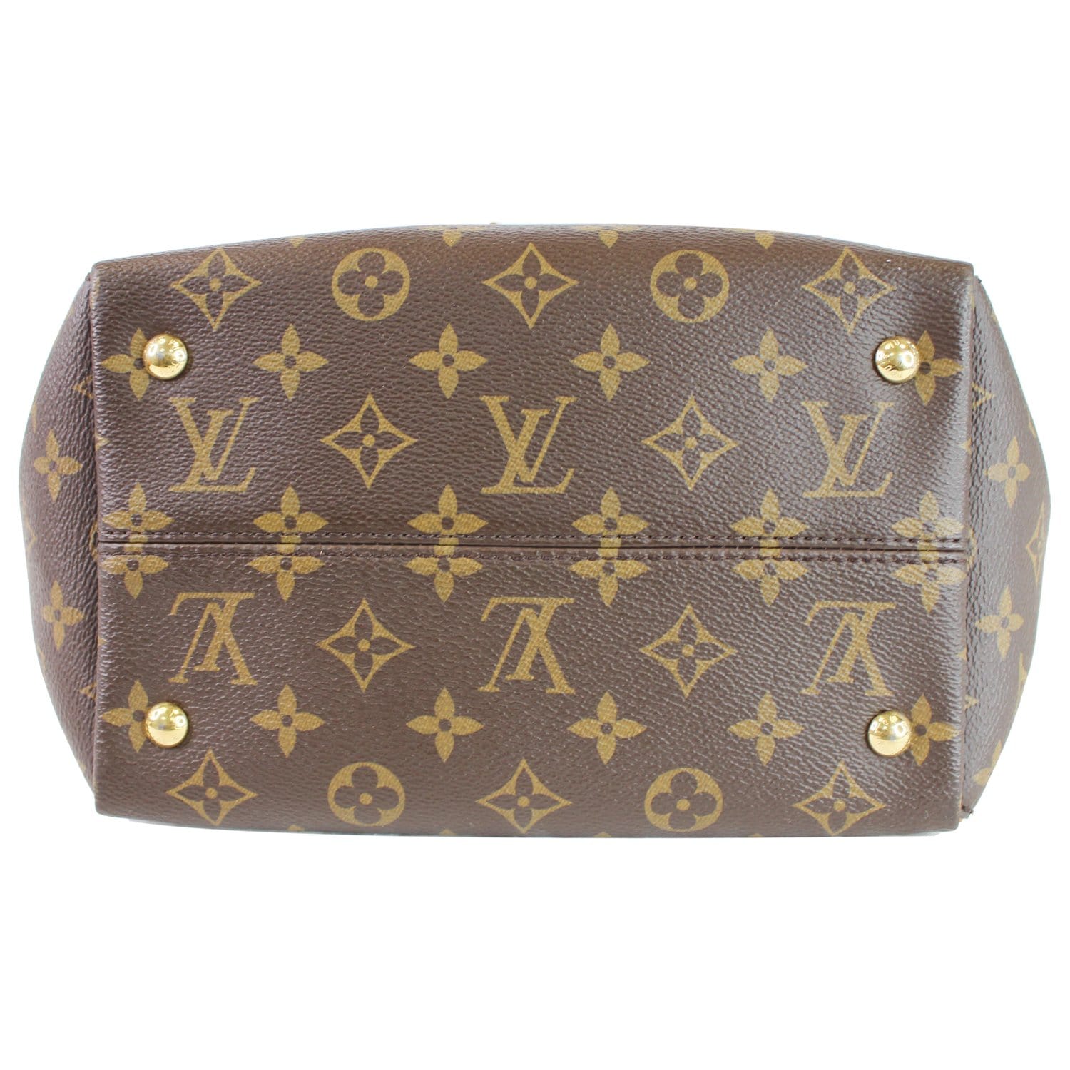 Louis Vuitton Handtasche, M44027 Monogram Tournelle PM braun/rot